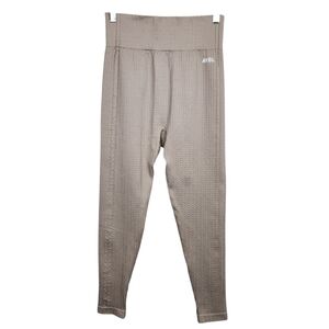 AYBL Luxe Seamless Leggings Mocha Workout Gym Athleisure Sporty Womens Size L